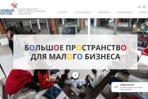 Новая жизнь для сайта муниципального центра развития предпринимательства «Новый Ростов»