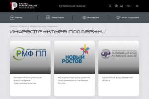 Investrostov.ru – Портал для субъектов предпринимательской и инвестиционной деятельности «Бизнес и Инвестиции» города Ростова-на-Дону