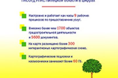 Немного статистики по использованию Государственной информационной системы обеспечения градостроительной деятельности Липецкой области