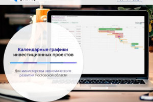 Разрабатываем календарные графики инвестиционных проектов для минэкономразвития Ростовской области