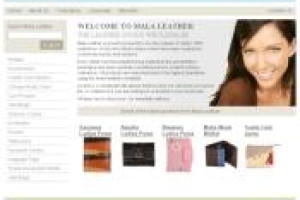 Завершена разработка сайта-каталога кожаных изделий Mala Leather известной сети магазинов из Великобритании