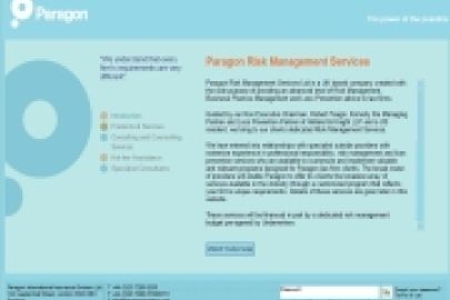 Компания Интернет-Фрегат завершила разработку информационного сайта для консалтинговой компании Paragon