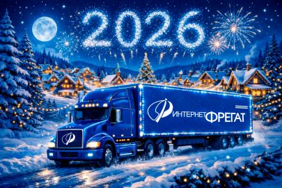 Интернет-Фрегат поздравляет вас с Новым годом!